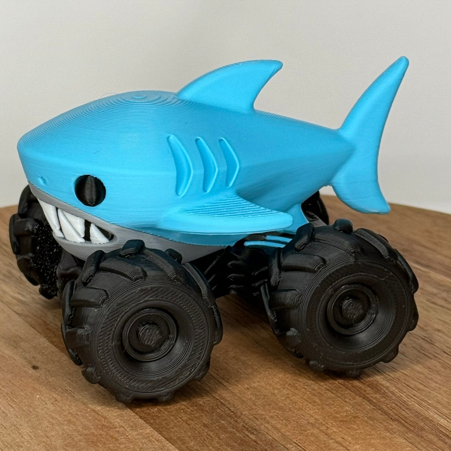Shark Fury & Gator Crusher Monster Trucks | Gift for Monster Truck Fans | Imaginative Toy | Mean Machines