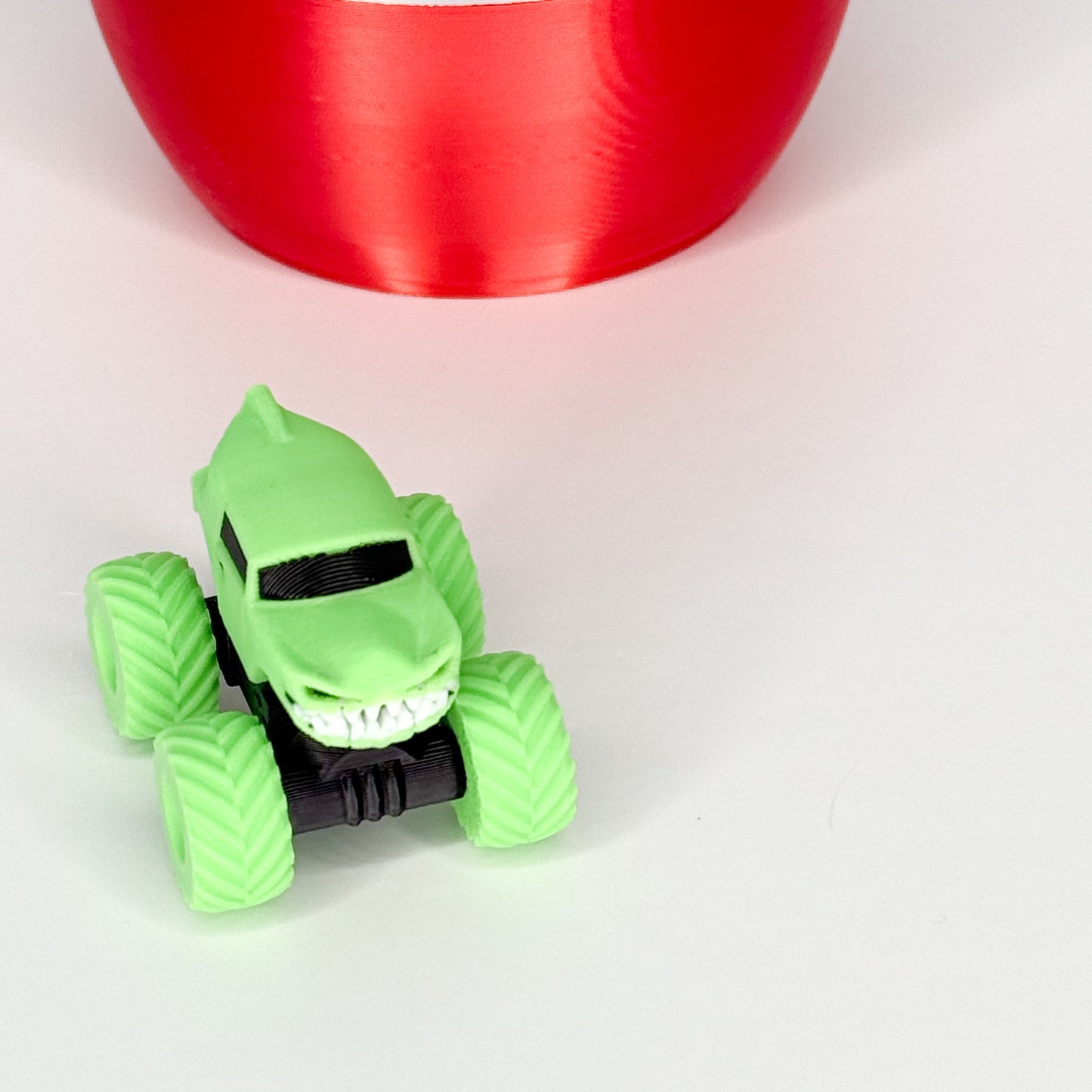 Monster Truck Surprise Egg โ 4 Mini Articulated Trucks! Perfect for Easter Baskets & Birthday Gifts!