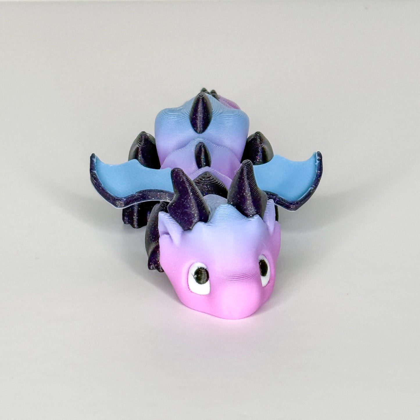 Articulated Baby Dragon with Castle – Choose Your Dragon & Castle Combo | Desk Decor Pencil Holder
