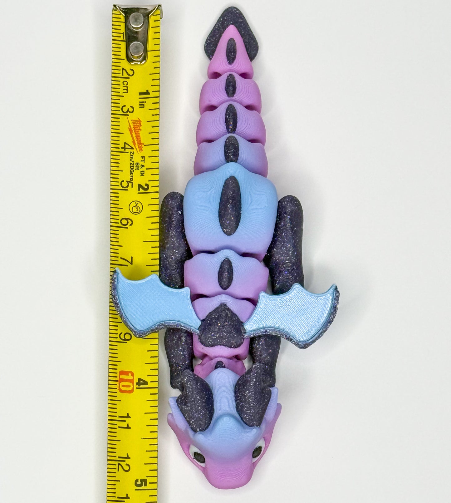 Articulated Baby Dragon with Castle – Choose Your Dragon & Castle Combo | Desk Decor Pencil Holder