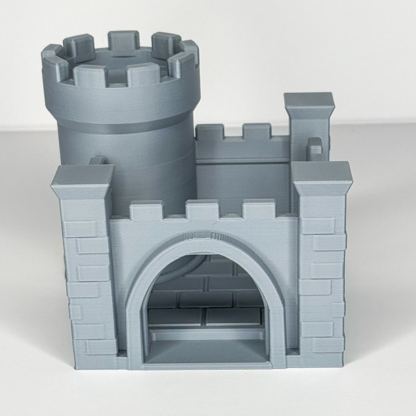 Articulated Baby Dragon with Castle – Choose Your Dragon & Castle Combo | Desk Decor Pencil Holder