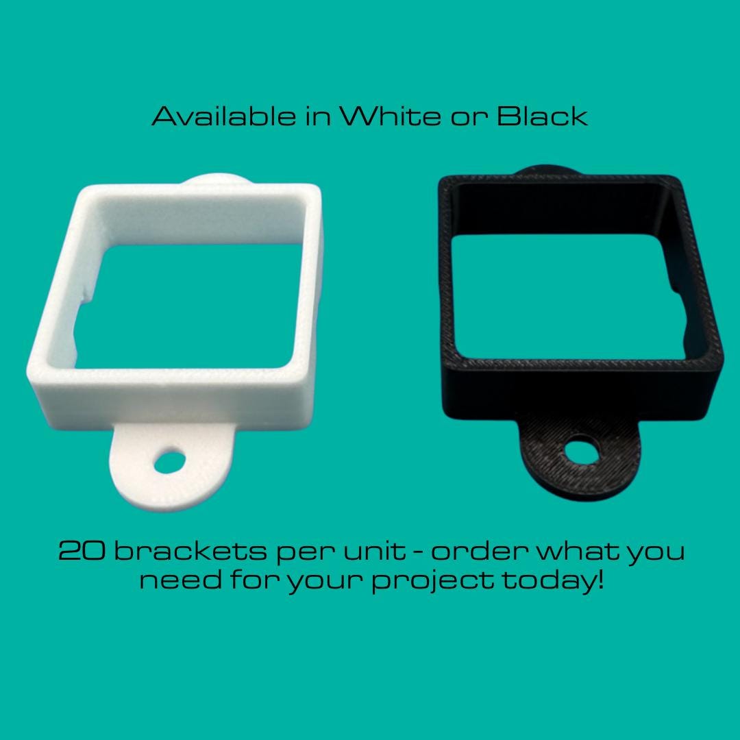 Govee Permanent Outdoor Light Bracket for Non-Pro Light - Pack of 20