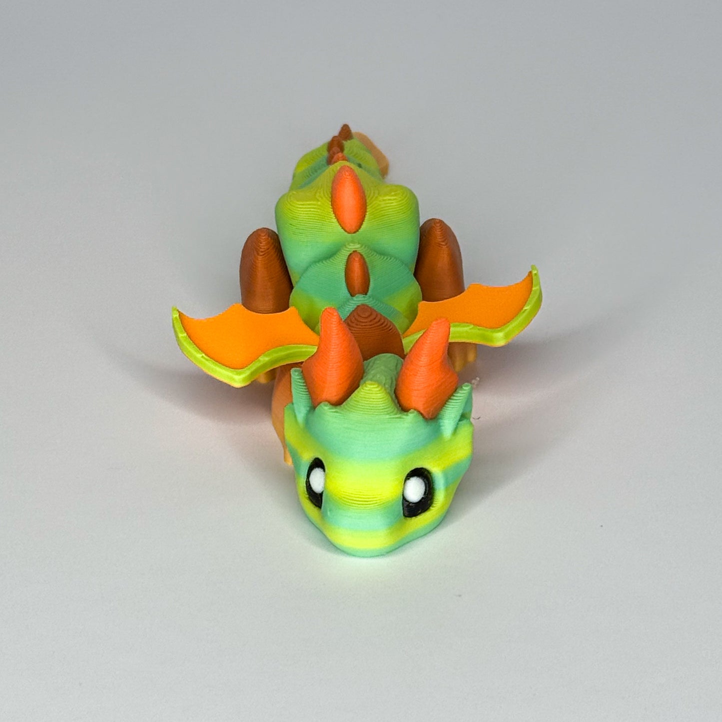 Articulated Baby Dragon with Castle – Choose Your Dragon & Castle Combo | Desk Decor Pencil Holder